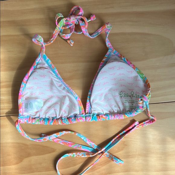 Lilly Pulitzer Multicolor Bikini Top - Picture 2 of 3